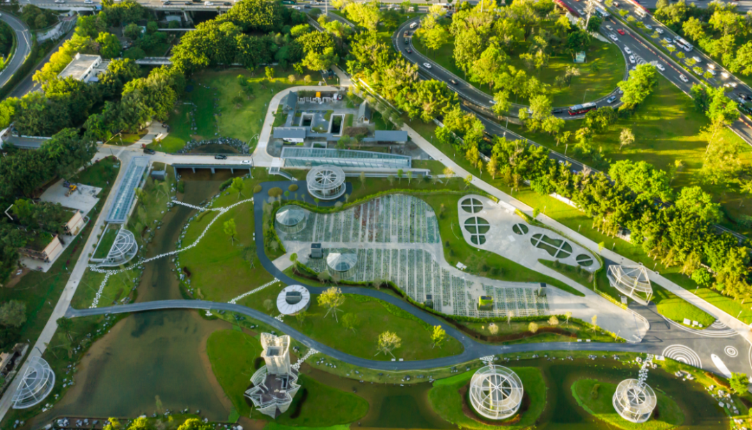 深圳洪湖水质净化厂 深圳市规划和自然资源局供图