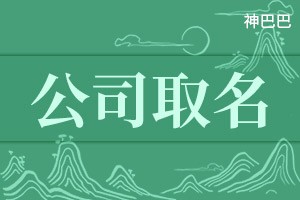 公司取名