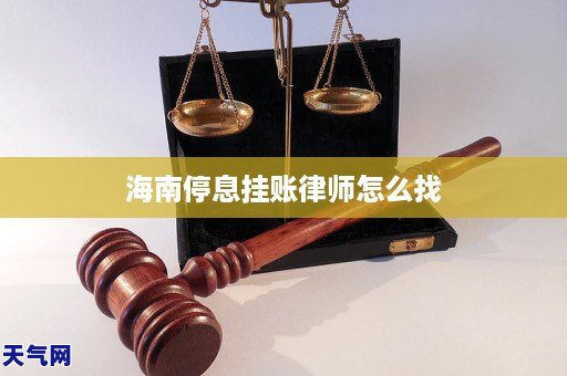 海南停息挂账律师怎么找