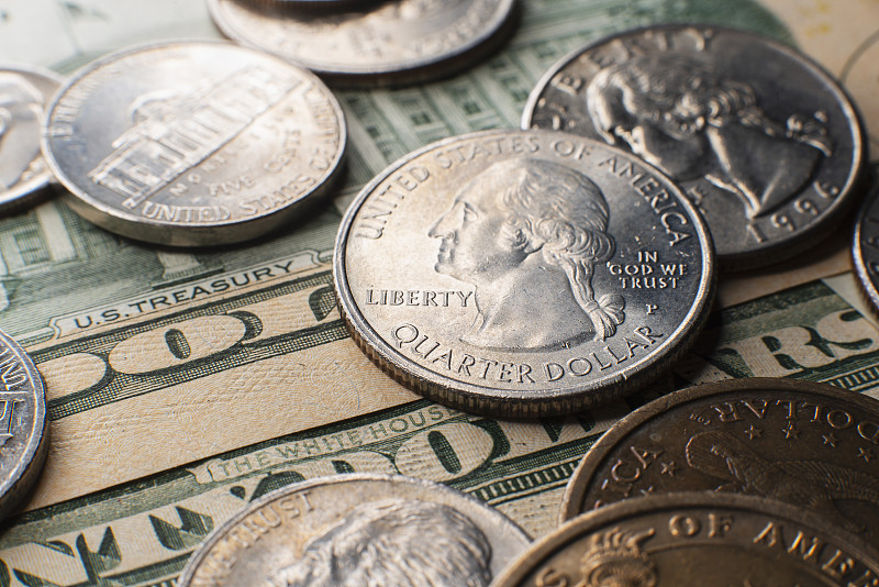 美元，特写图片下载