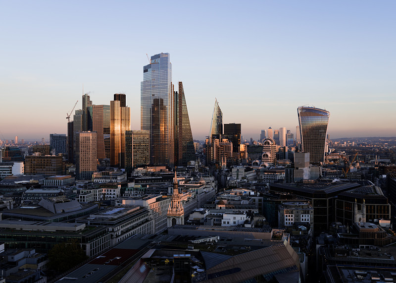伦敦金融城金融区图片下载