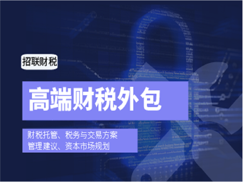高端财税服务