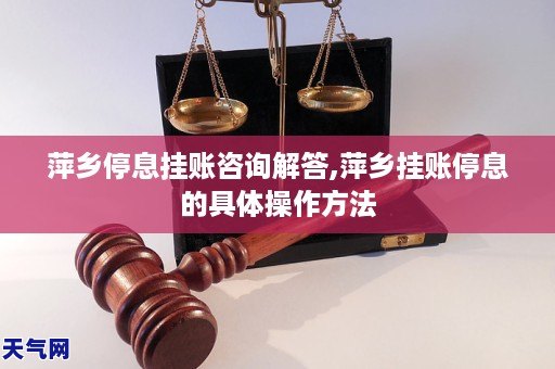 萍乡停息挂账咨询解答,萍乡挂账停息的具体操作方法